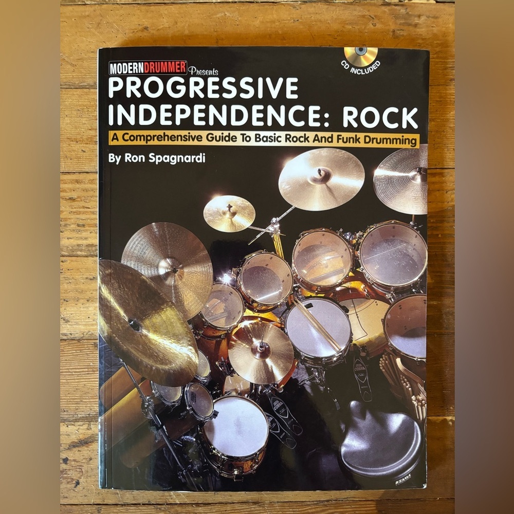 3/$20 Progressive Independence: Rock Drumming Guide